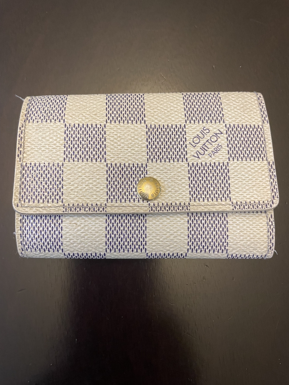 Louis Vuitton Damier Azur Multiclés 6 Key Holder
